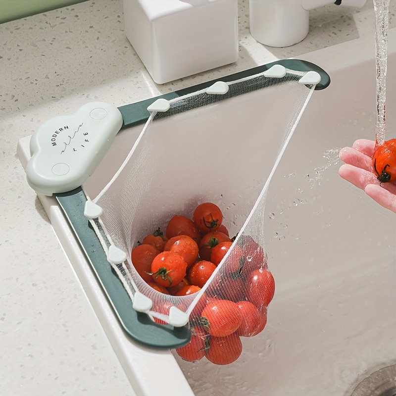 Food Storage Rack For Kitchen - 51pc Kitchen Sink Strainer Set,Triangle Draining