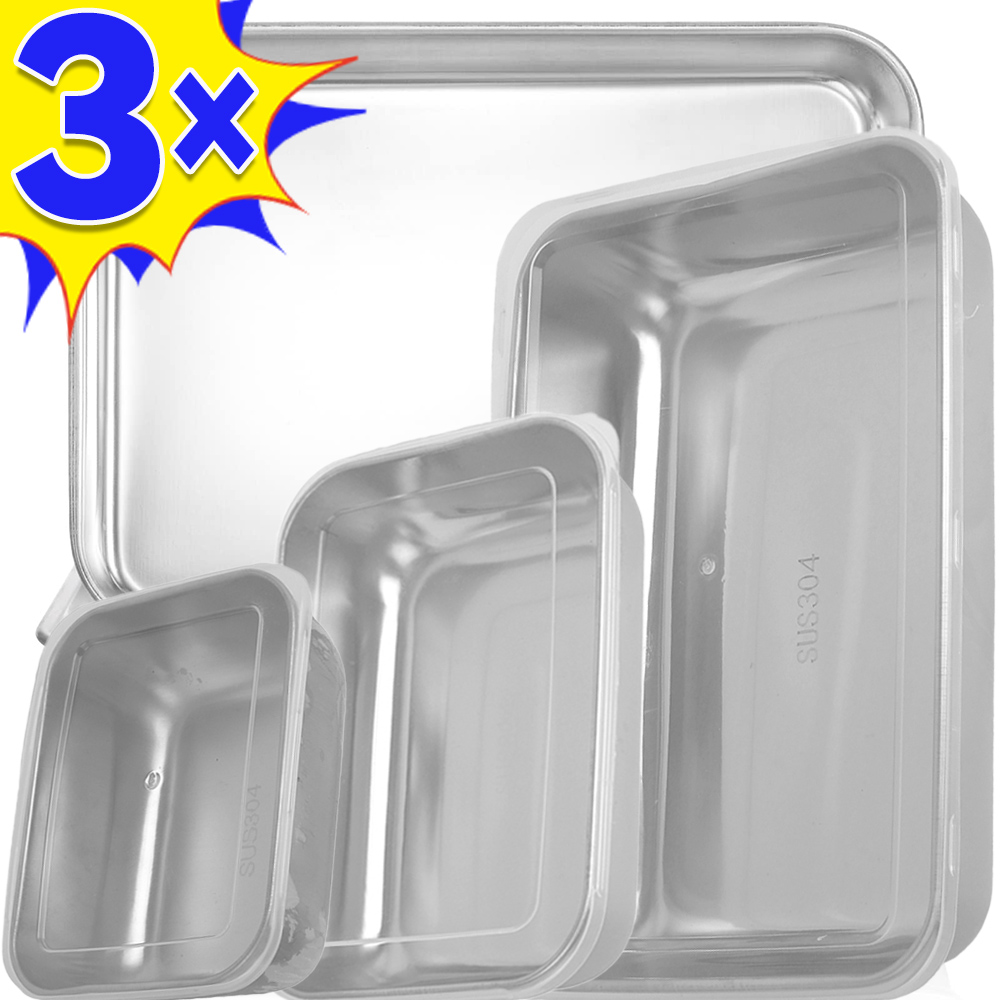 Food Storage Bowls - Stainless Steel Food Storage Box Fresh-keeping