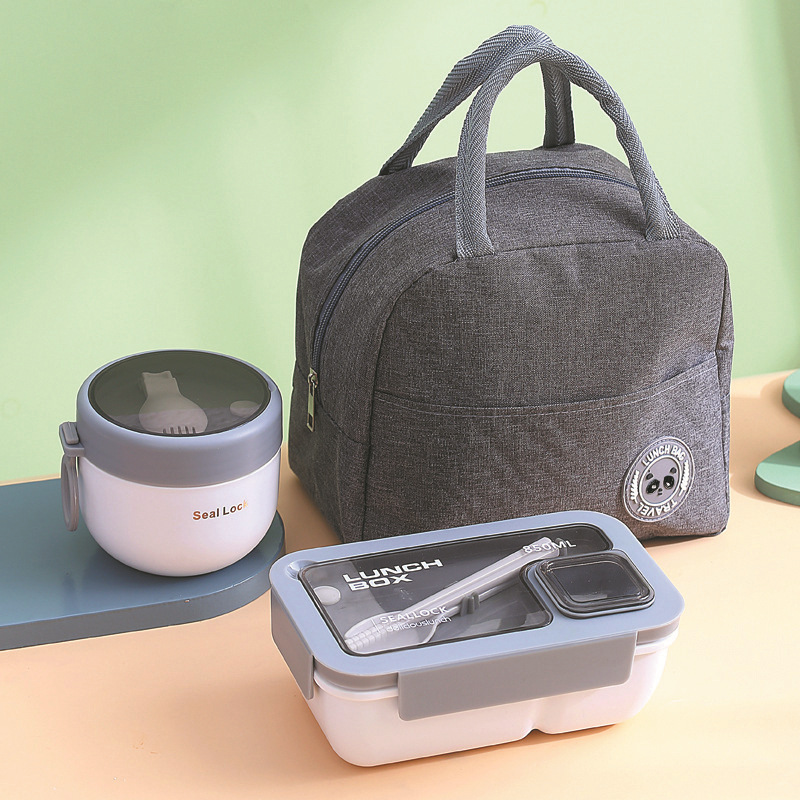 Food Storage Containers Xl - 3pcs Lunch Box, Portable And Leak