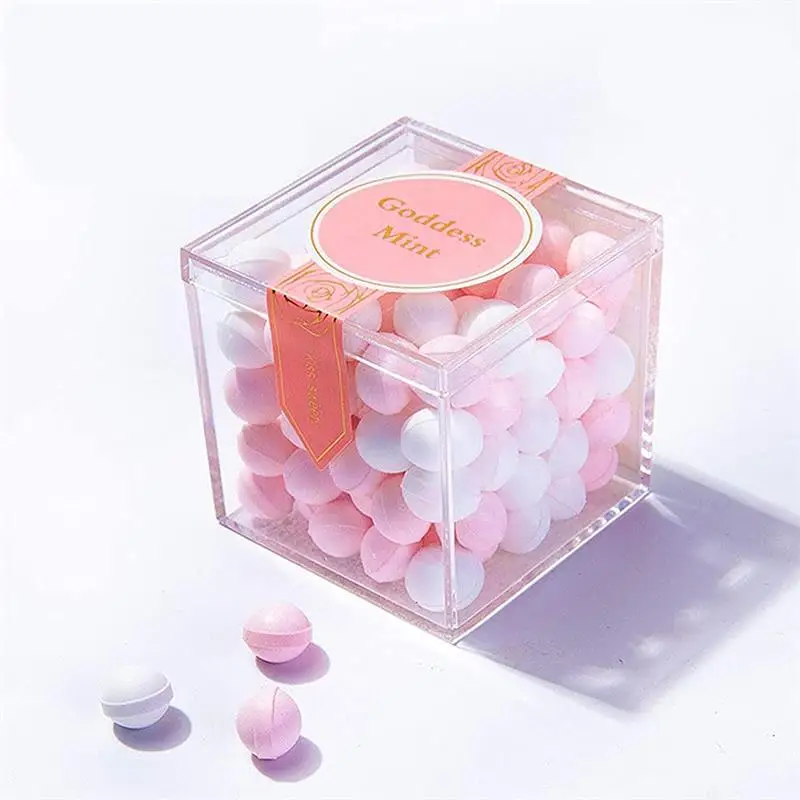 Food Storage Jars Plastic - 12 PCS Transparent Acrylic Boxes With