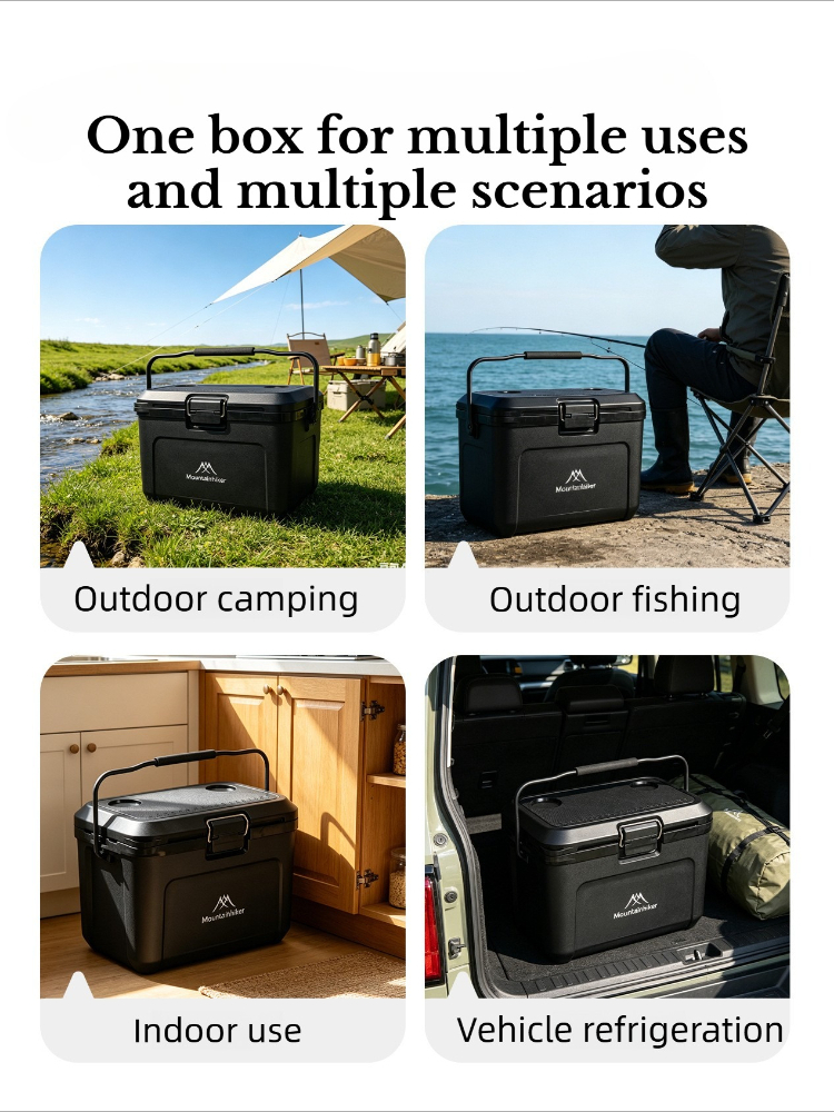 MOUNTAINHIKER Camping Ice Box  - Food Storage Camping avaliação e preço