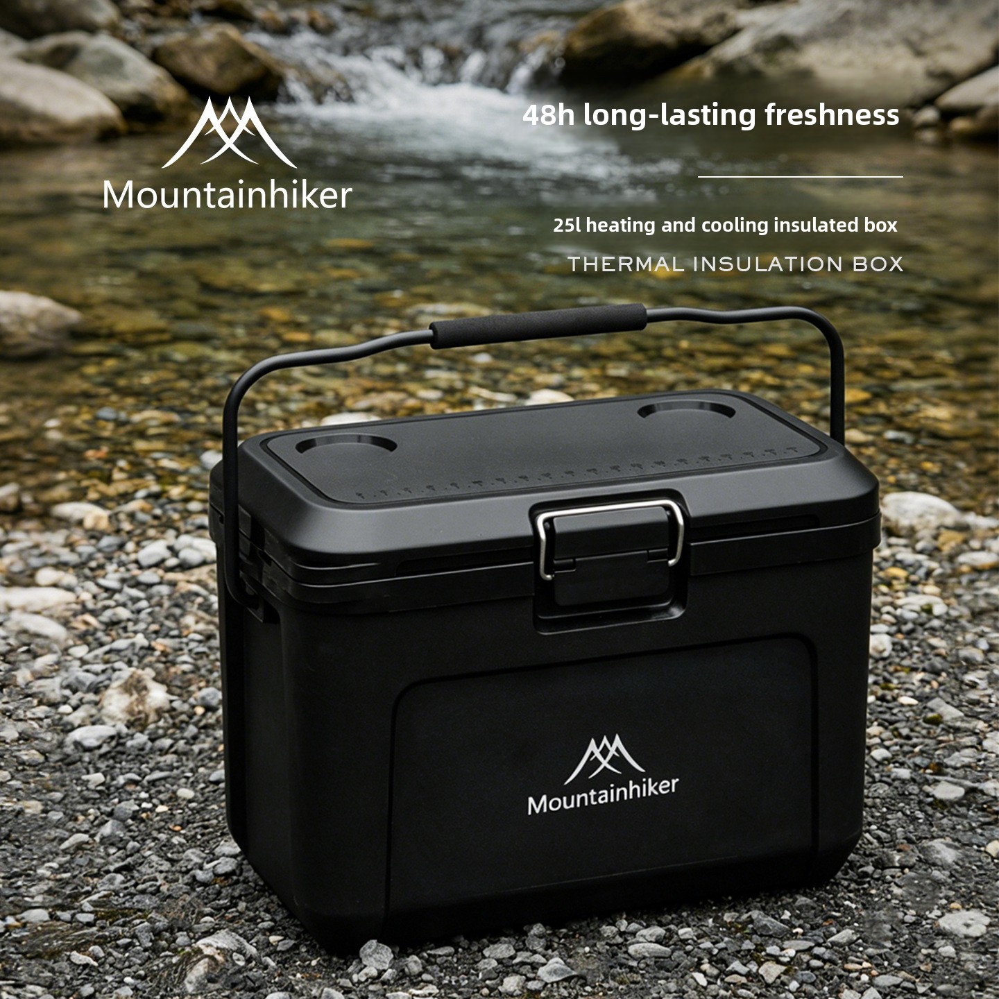 MOUNTAINHIKER Camping Ice Box  - Food Storage Camping avaliação e preço