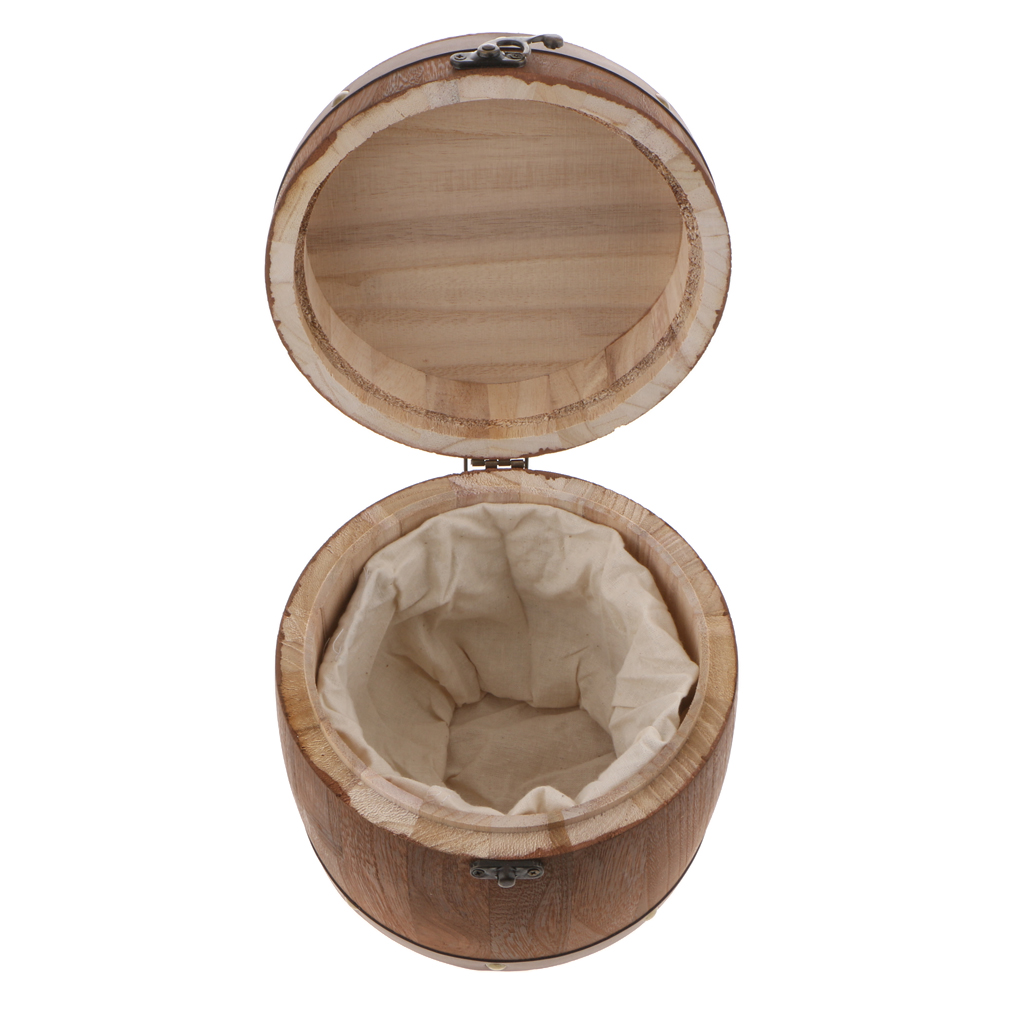 Wooden Tea Canister Airtight F - Food Storage Jars Plastic avaliação e preço