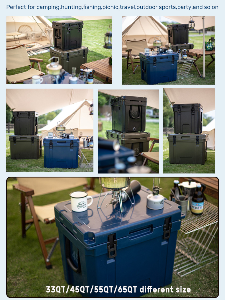 2024 45QT New Insulated Hard C - Food Storage Camping avaliação e preço