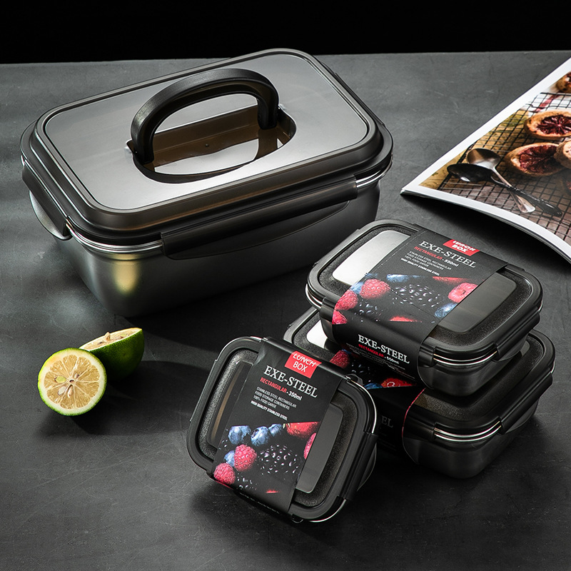 Large Capacity Stainless Steel - Food Storage Containers Xl avaliação e preço