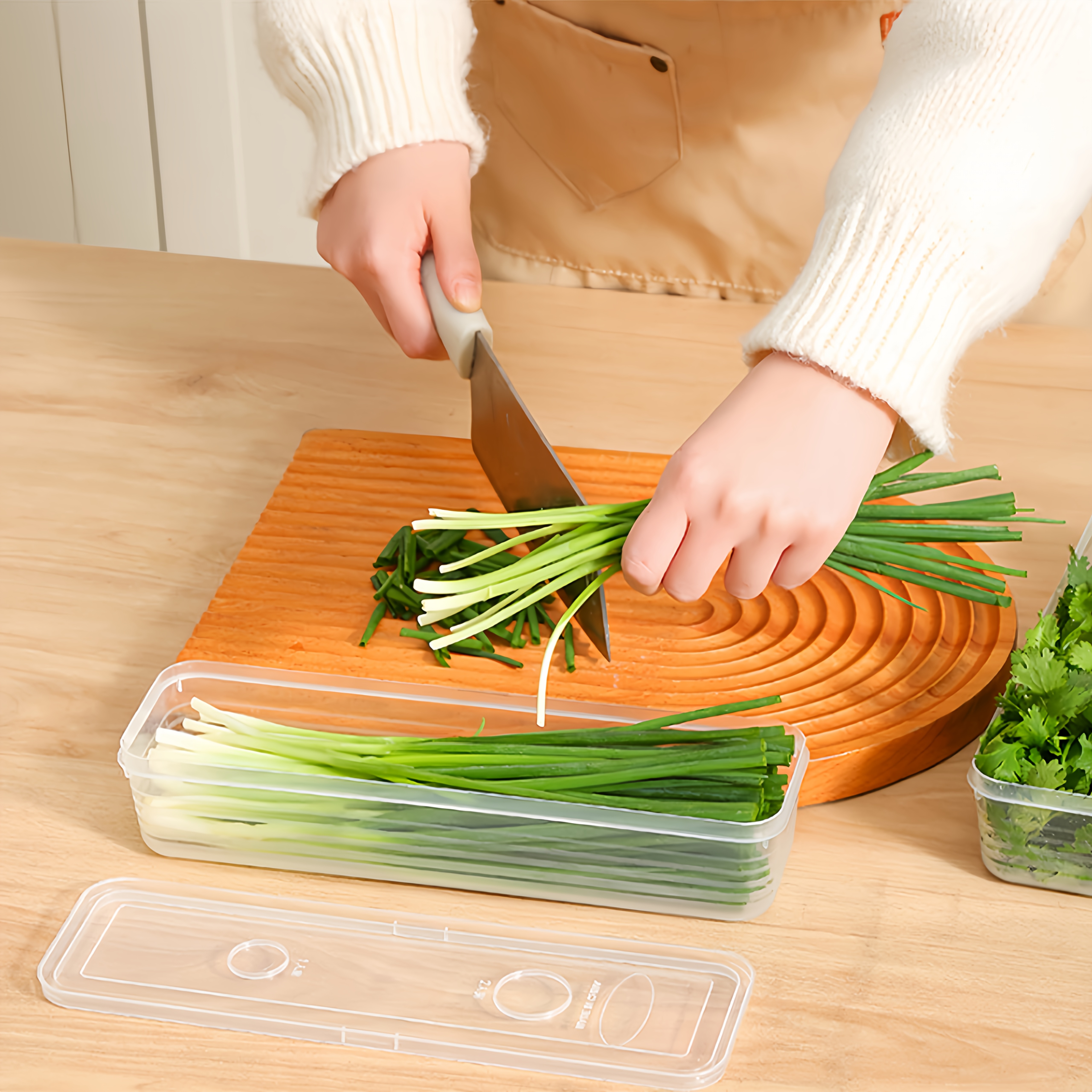 2/4/6pcs Food Vegetable Storag - Food Storage For Refrigerator avaliação e preço