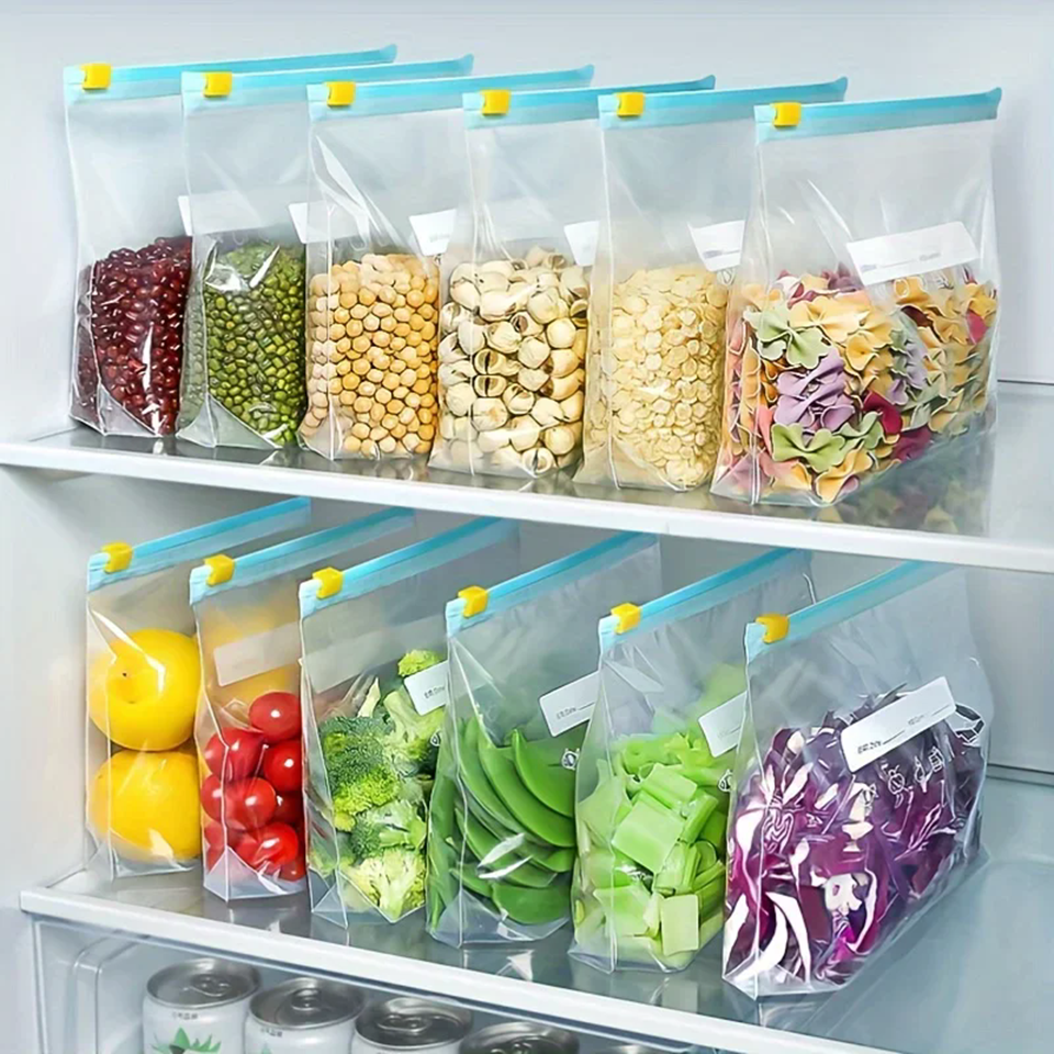 10/20pcs Thickened Sliding Loc - Lock And Lock Food Storage avaliação e preço