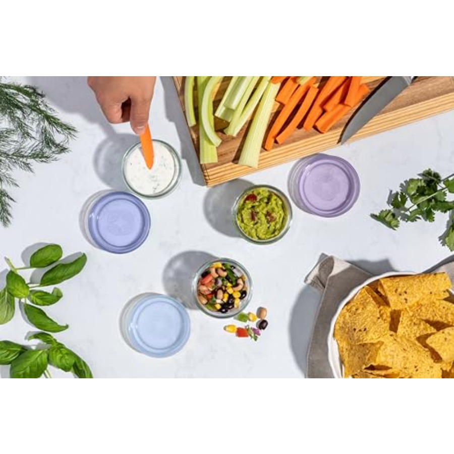 Color Lock Glass Meal Prep Set - Lock And Lock Food Storage avaliação e preço