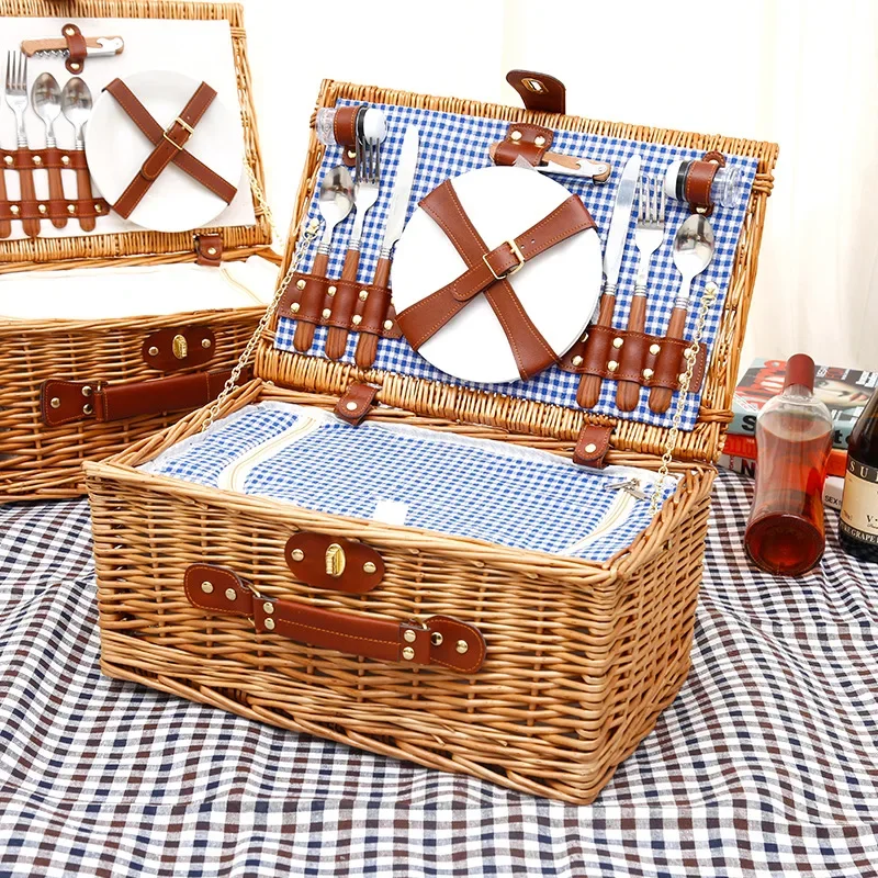 Family outing picnic basket, o - Food Storage Camping avaliação e preço