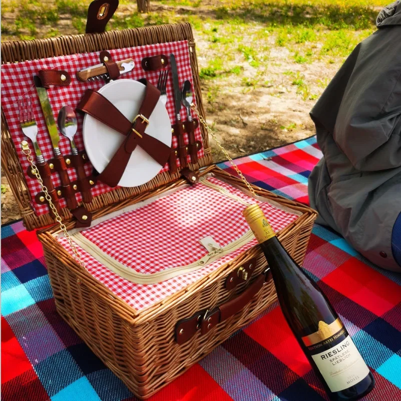 Family outing picnic basket, o - Food Storage Camping avaliação e preço