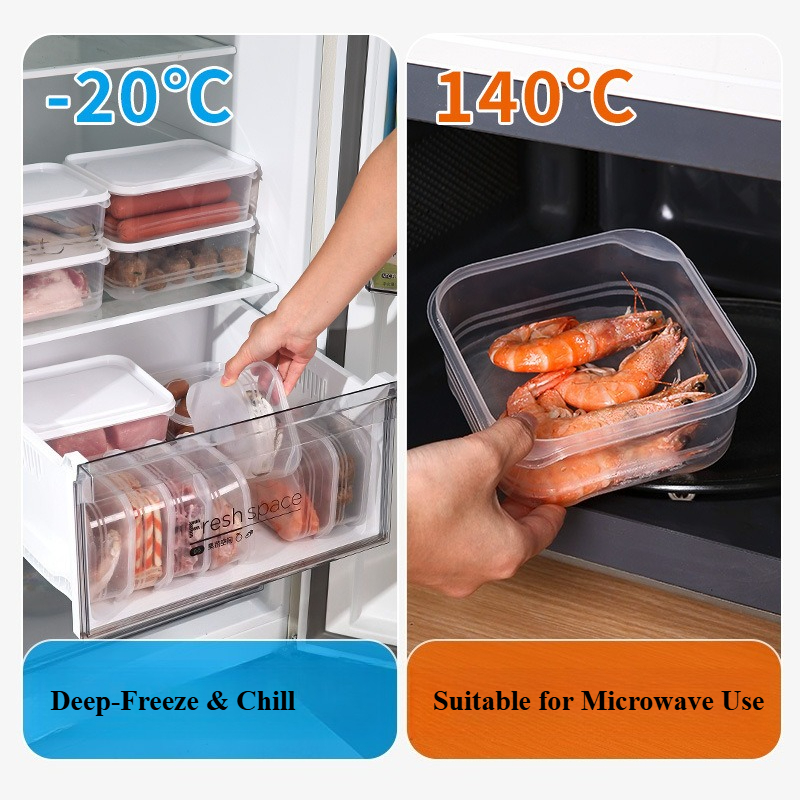 Food-Grade Freezing Container  - Food Storage For Refrigerator avaliação e preço