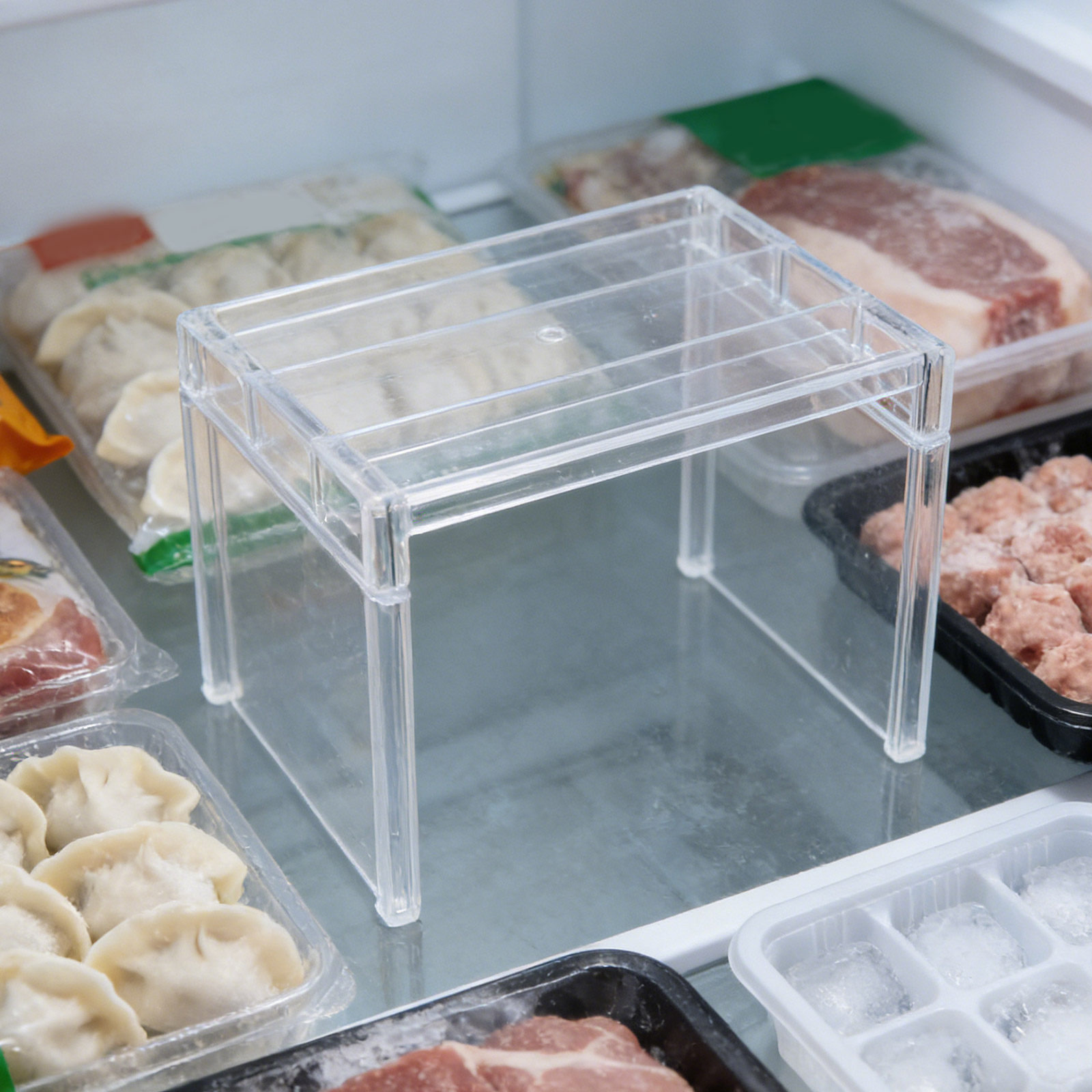 2Pcs Refrigerator Organizer Sh - Food Storage For Refrigerator avaliação e preço