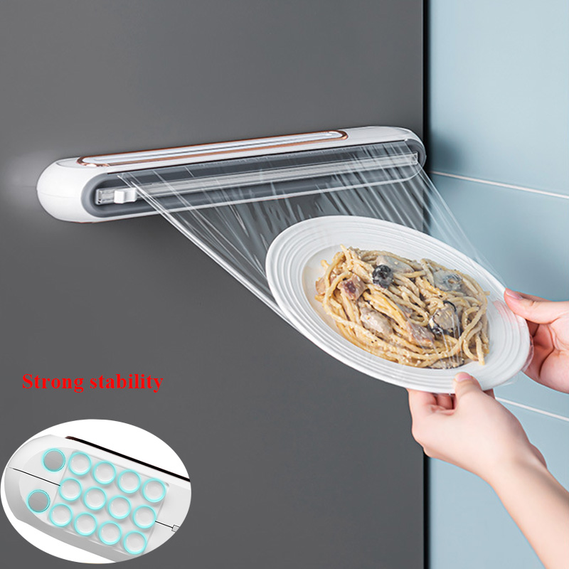 Food Film Cutting Box Wall-mou - Food Storage Aluminum avaliação e preço