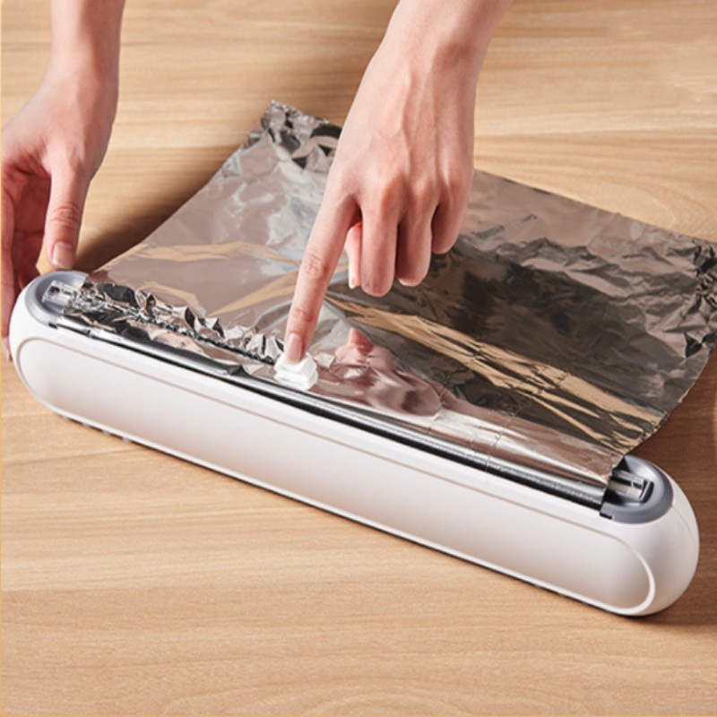Food Film Cutting Box Wall-mou - Food Storage Aluminum avaliação e preço