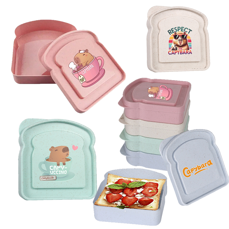 Capybara Sandwich Food Storage - Food Storage Jars Plastic avaliação e preço