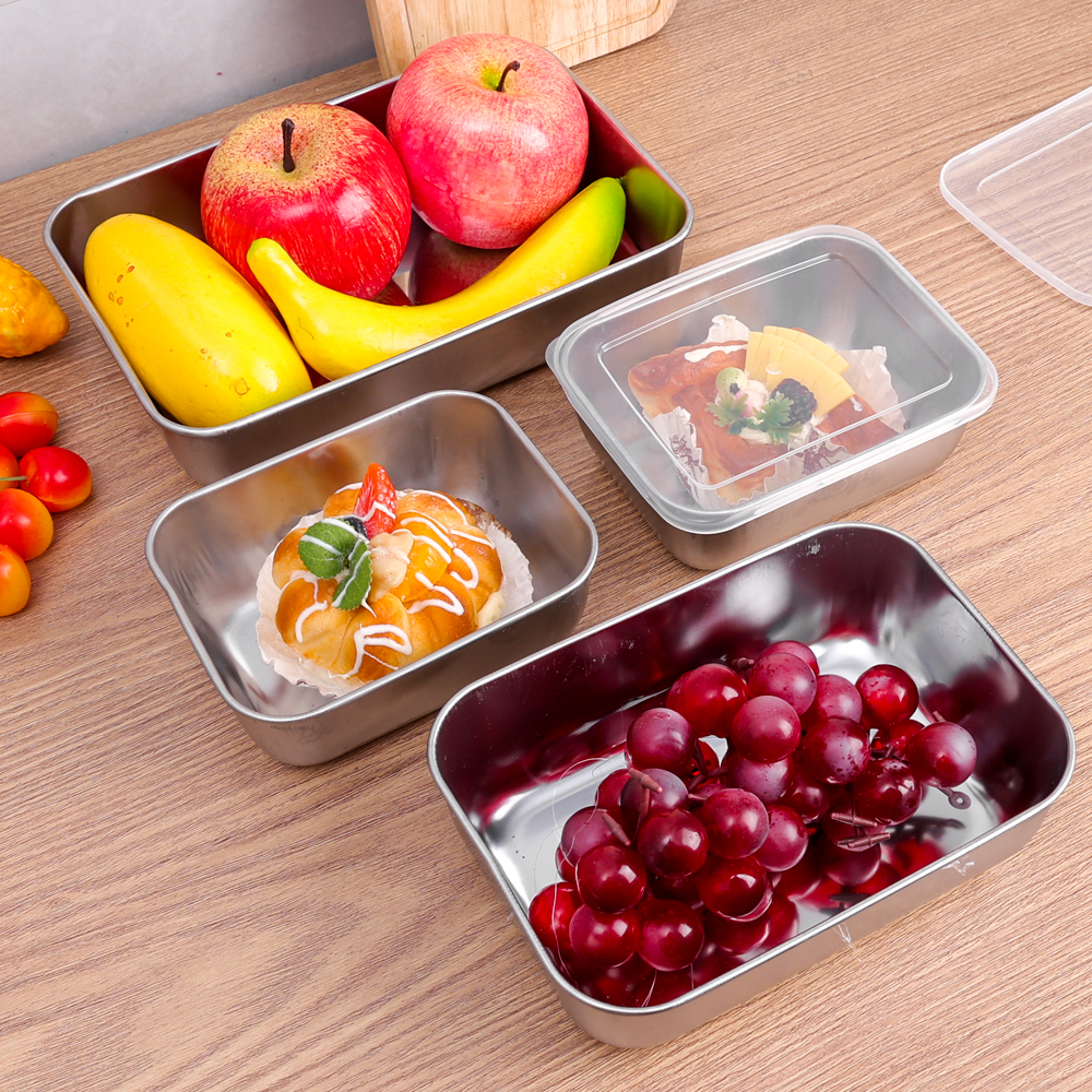 Stainless Steel Food Storage B - Food Storage Bowls avaliação e preço