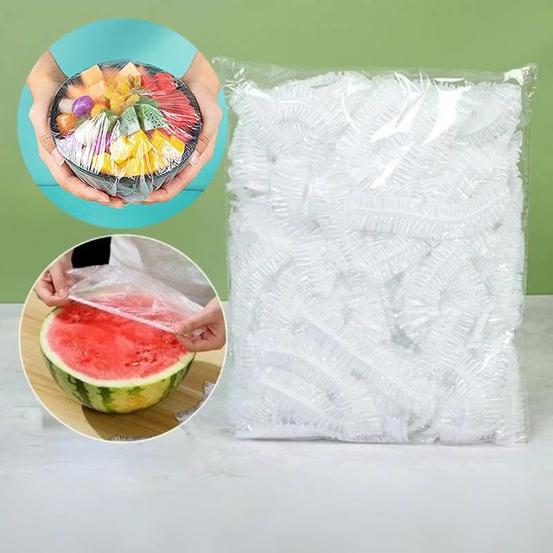 300PCS Elastic Food Covers, St - Food Storage Bowls avaliação e preço