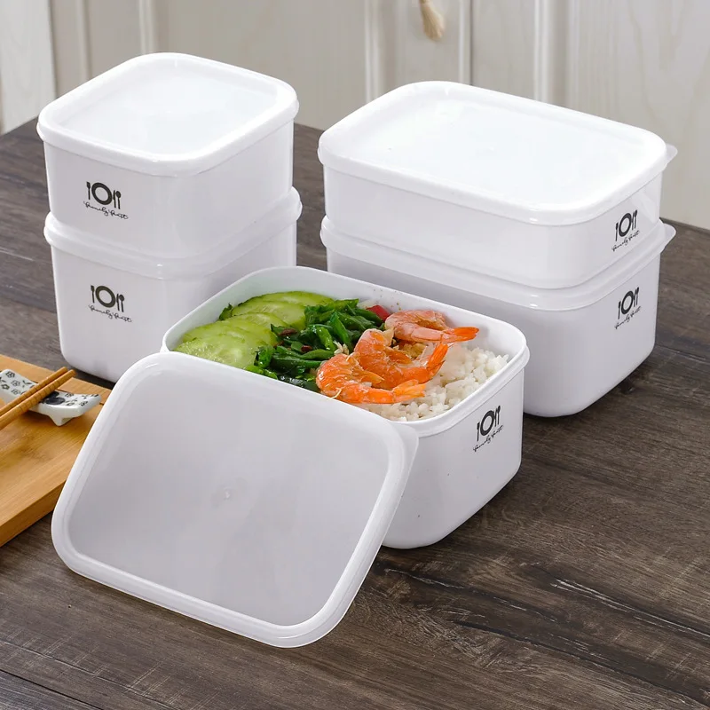 Portable Lunch Box for School  - Food Storage Jars Plastic avaliação e preço