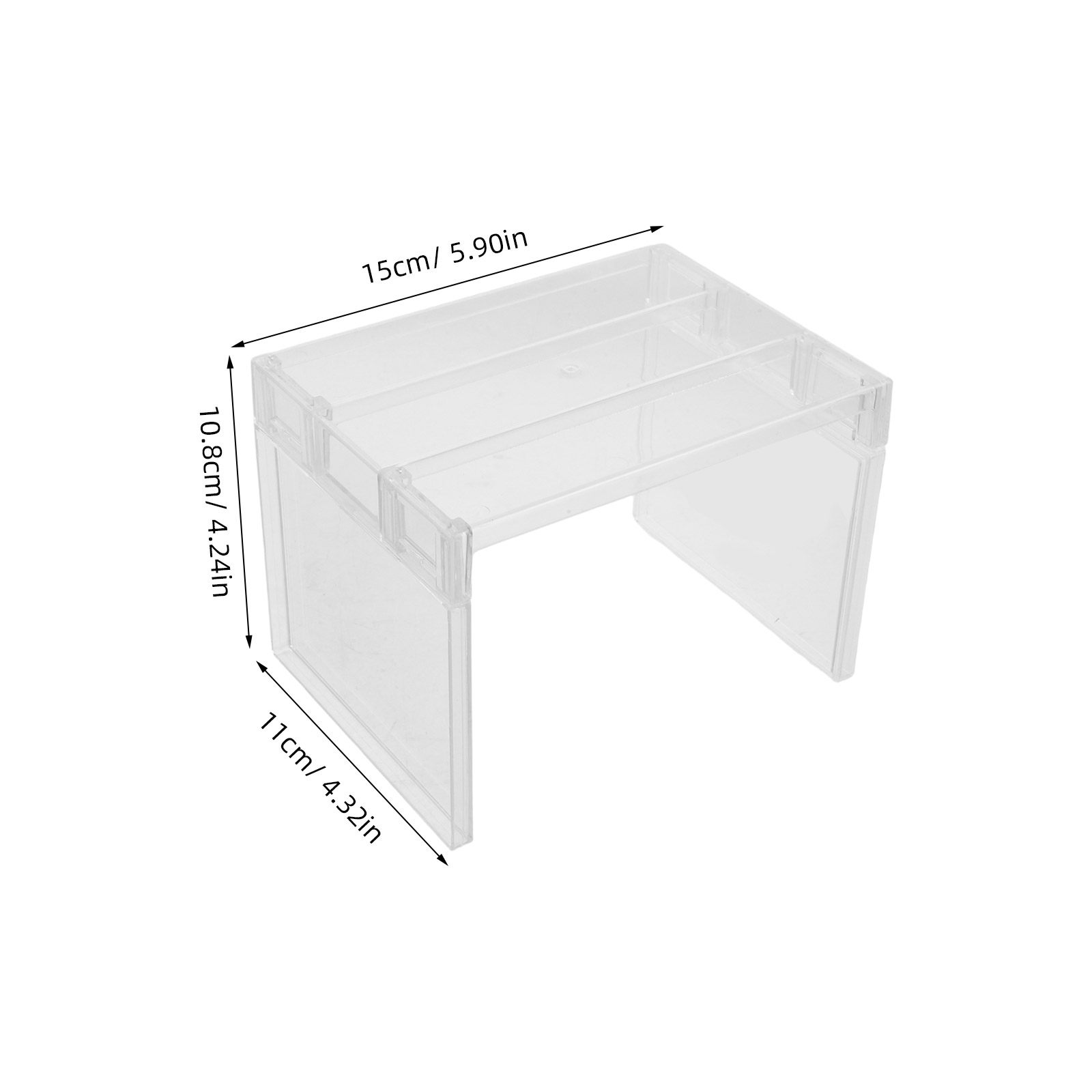 2Pcs Clear Refrigerator Organi - Food Storage For Refrigerator avaliação e preço