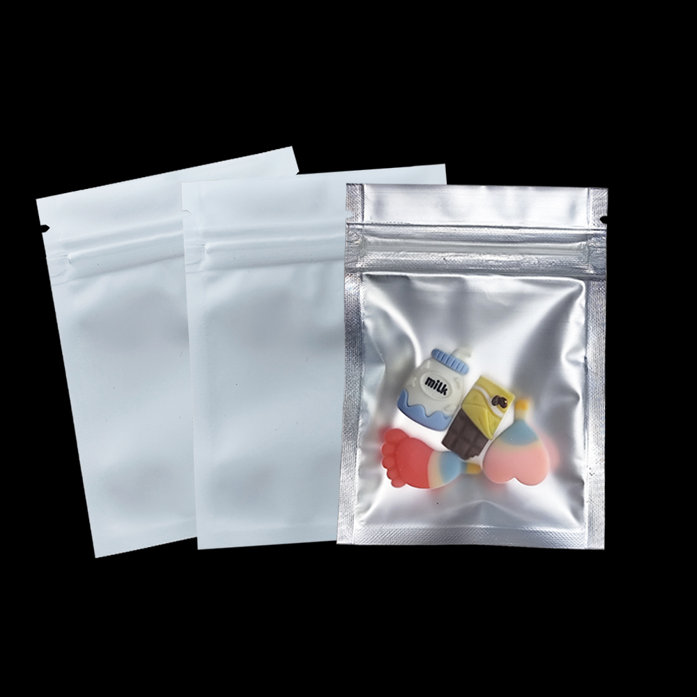 100pcs/lot Matte Clear Zip Loc - Food Storage Aluminum avaliação e preço