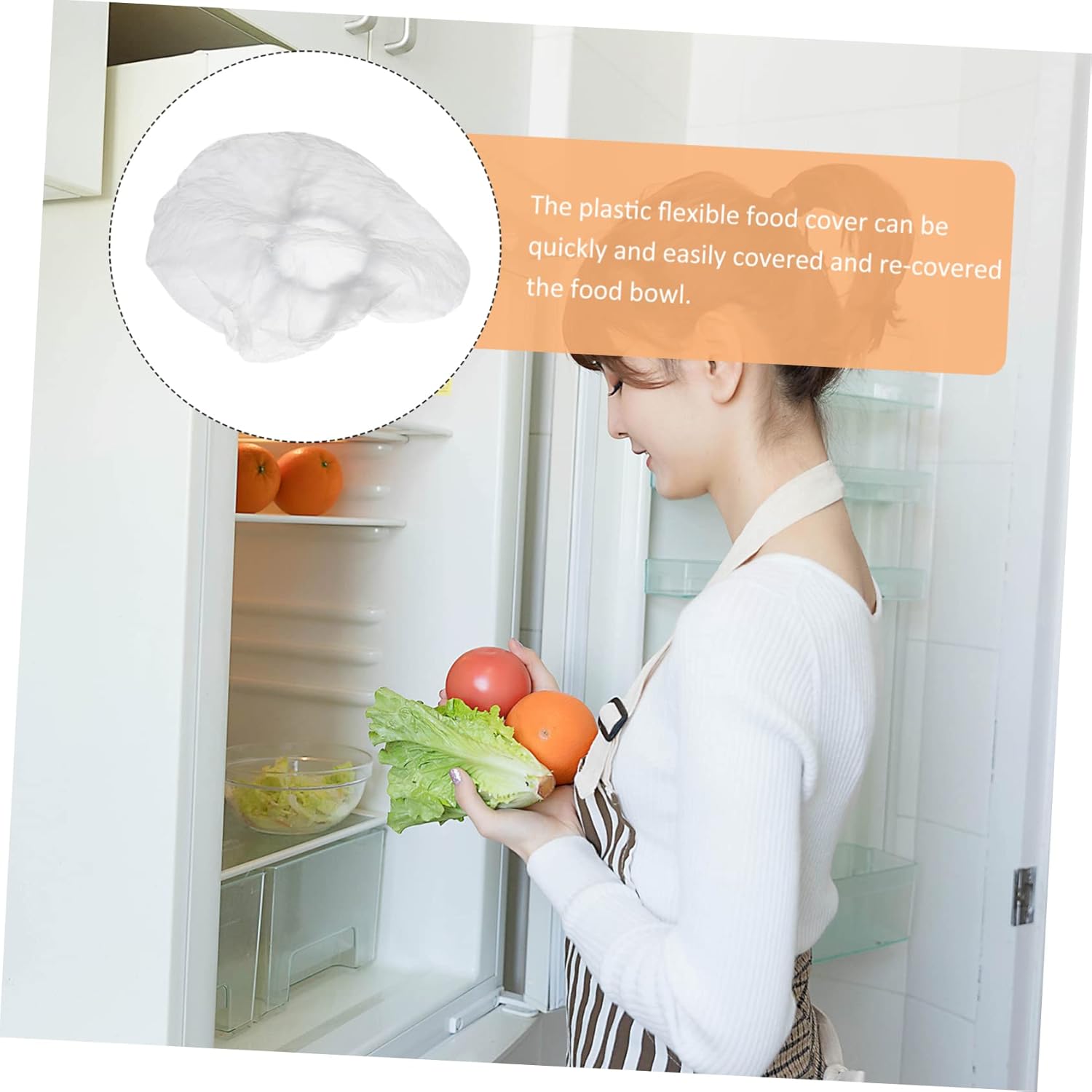 300pcs Disposable Food Storage - Food Storage For Refrigerator avaliação e preço