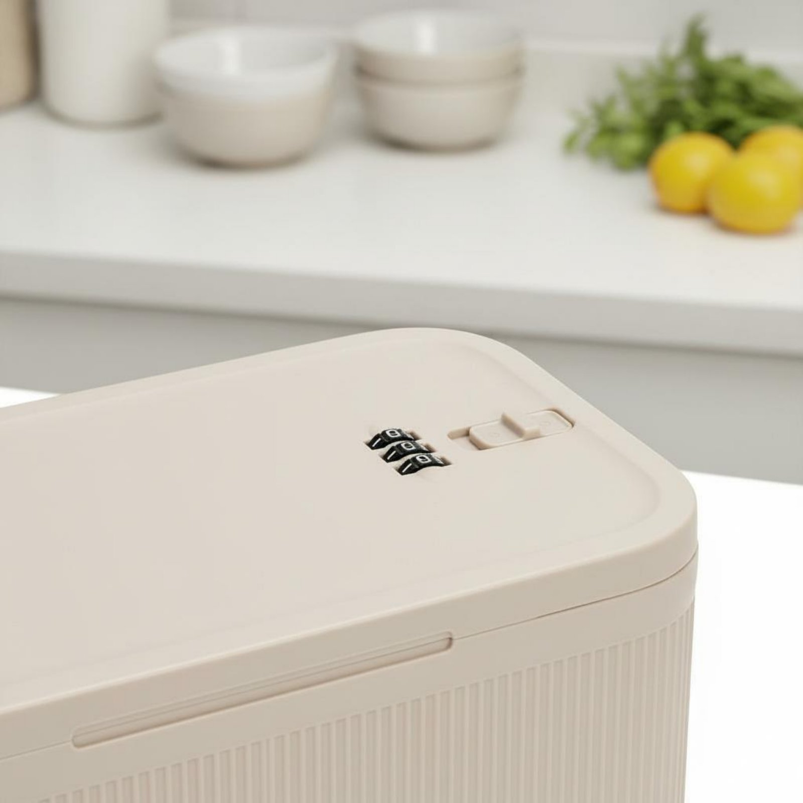 Combination Lock Box Smell Res - Lock And Lock Food Storage avaliação e preço