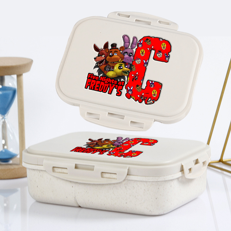 Five Night At Freddys Kids Lun - Xmas Food Storage Containers avaliação e preço