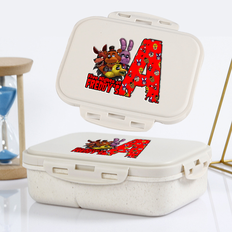 Five Night At Freddys Kids Lun - Xmas Food Storage Containers avaliação e preço