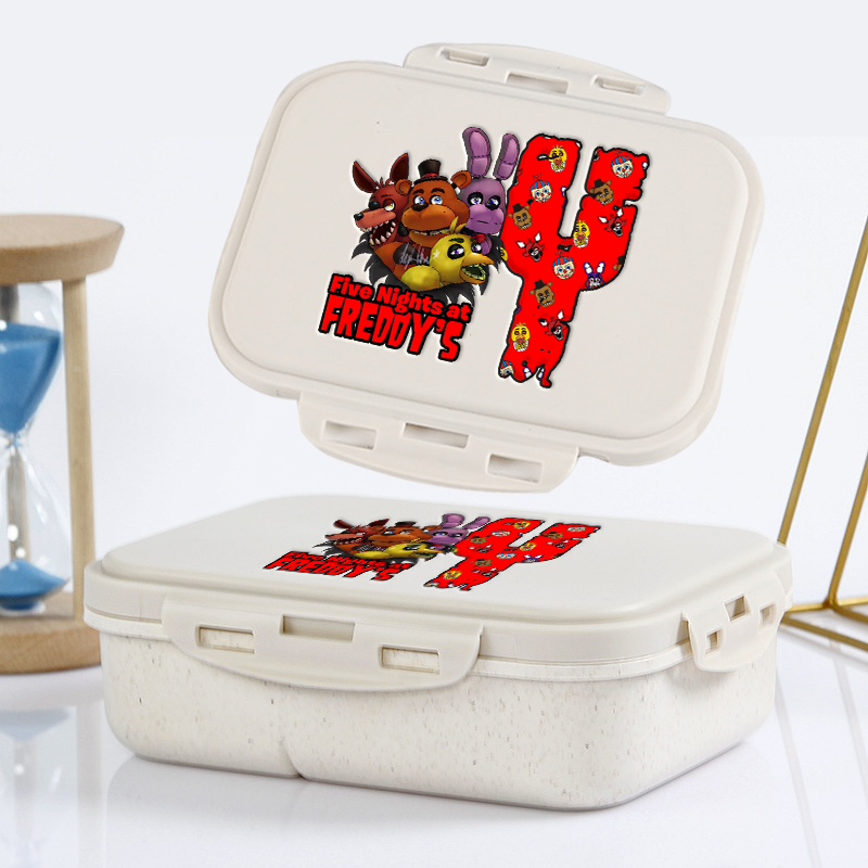 Five Night At Freddys Kids Lun - Xmas Food Storage Containers avaliação e preço