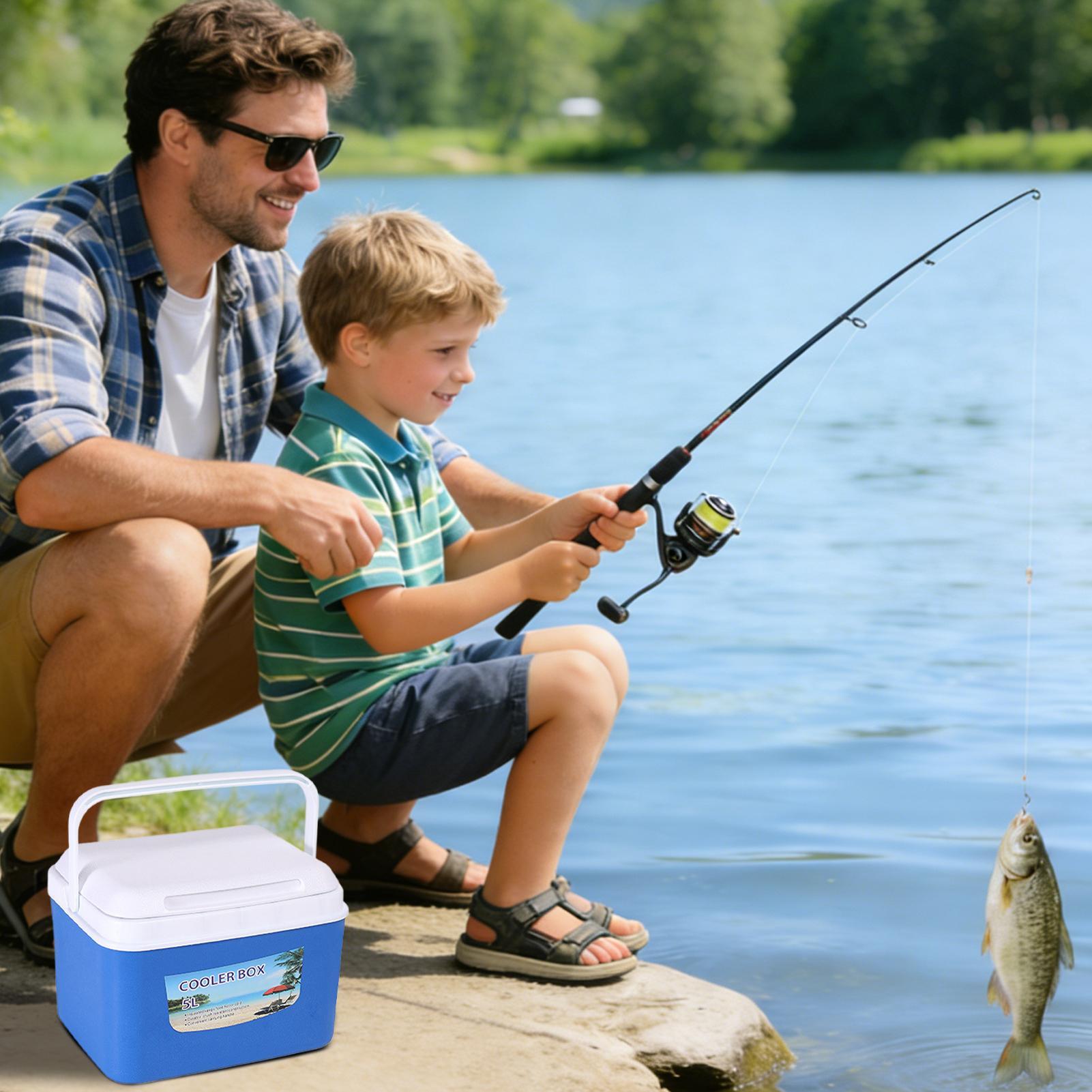5L/8L Insulated Cooler Box Por - Food Storage Camping avaliação e preço
