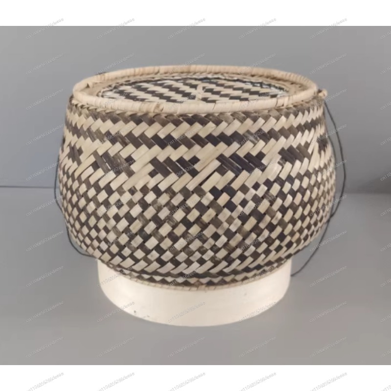 Handmade Natural Bamboo Basket - Bread Box Bamboo avaliação e preço