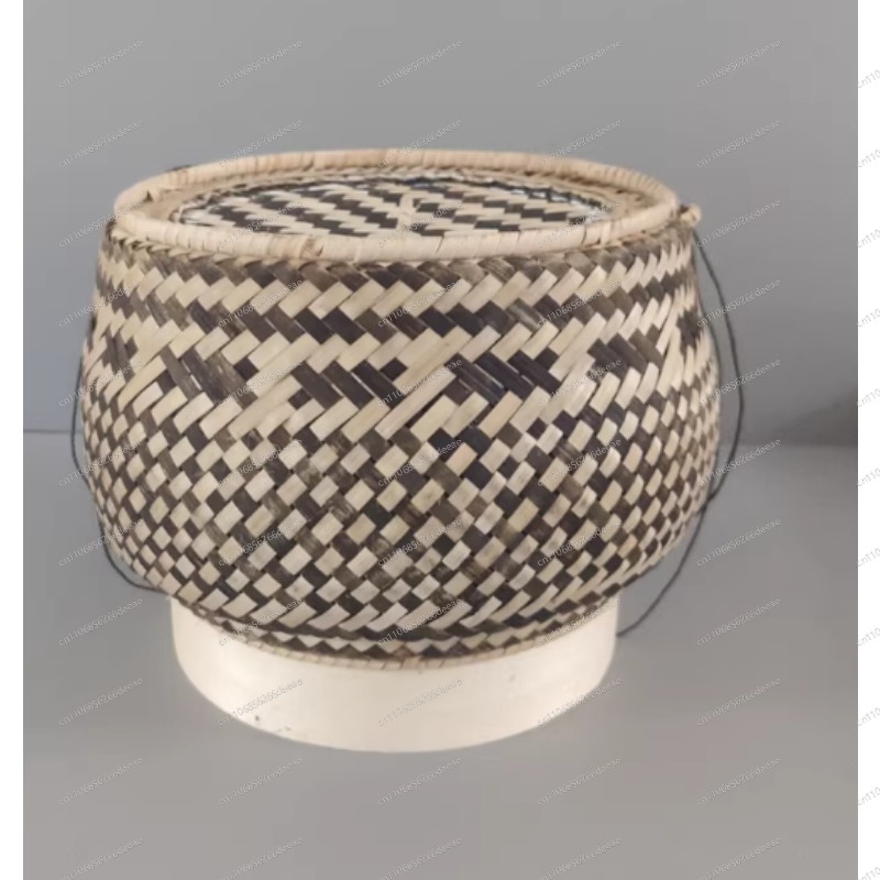Handmade Natural Bamboo Basket - Bread Box Bamboo avaliação e preço