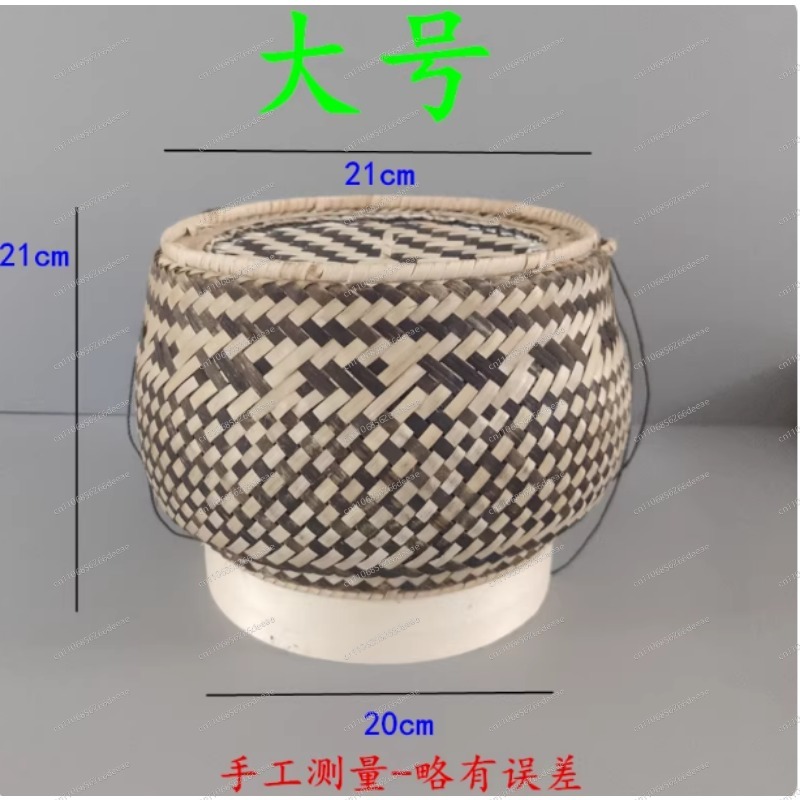 Handmade Natural Bamboo Basket - Bread Box Bamboo avaliação e preço