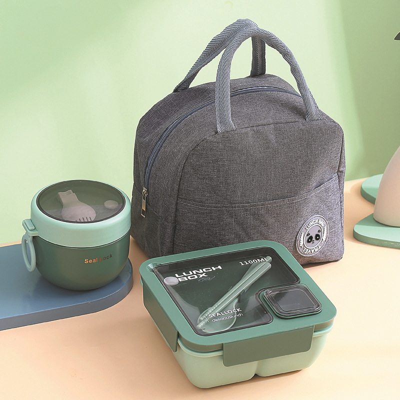 3pcs Lunch Box, Portable And L - Food Storage Containers Xl avaliação e preço