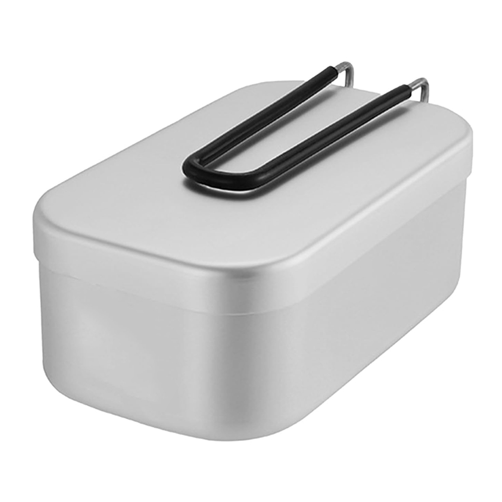 800ML Aluminum Lunch Boxes Out - Food Storage Aluminum avaliação e preço