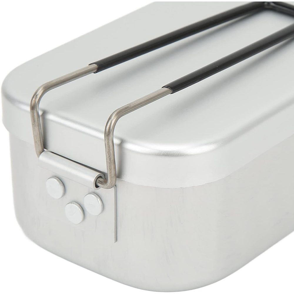 800ML Aluminum Lunch Boxes Out - Food Storage Aluminum avaliação e preço