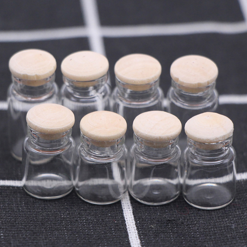 4PCS Dollhouse Miniature Trans - Food Storage Jars Plastic avaliação e preço
