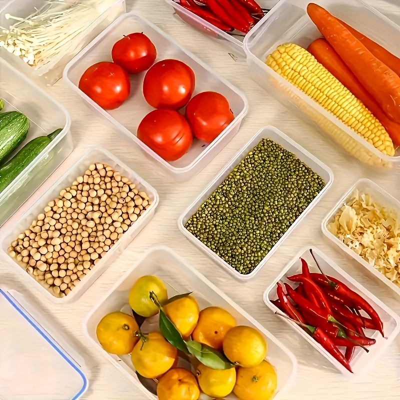 8Pcs Set Includes 4 Containers - Food Storage Camping avaliação e preço