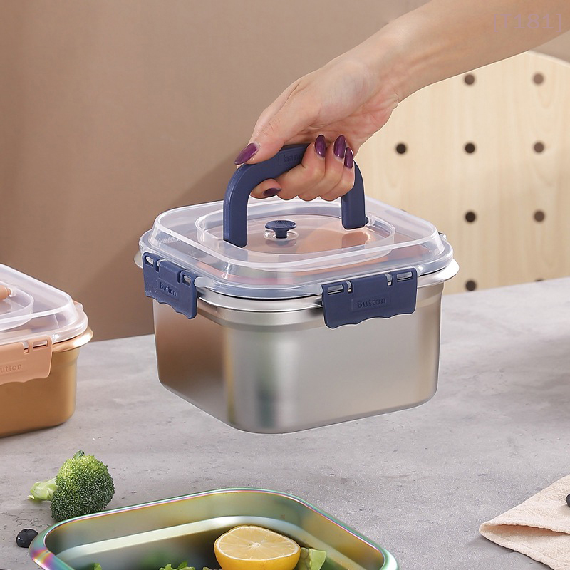 316Stainless Steel Salad Fruit - Food Storage Camping avaliação e preço