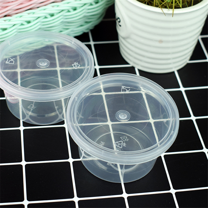 5/10pcs 100ml Disposable Plast - Xmas Food Storage Containers avaliação e preço
