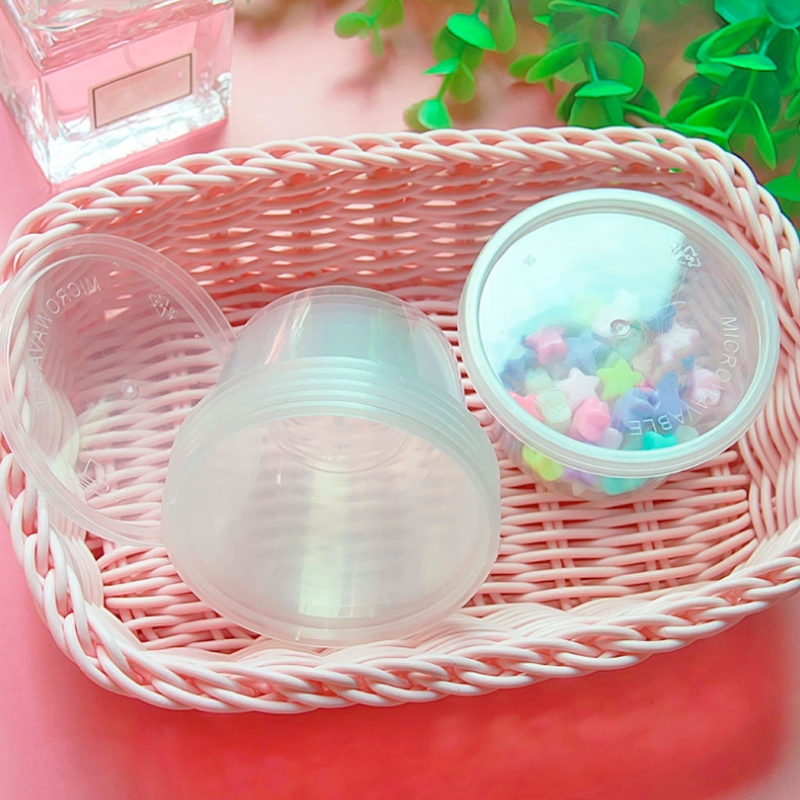 5/10pcs 100ml Disposable Plast - Xmas Food Storage Containers avaliação e preço