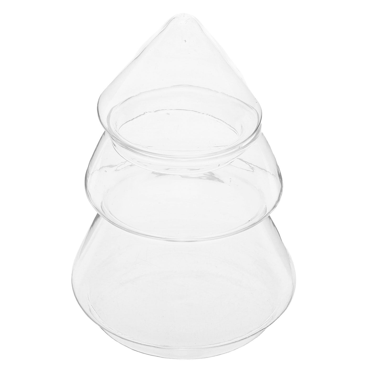 Christmas Tree Shaped Glass Ja - Xmas Food Storage Containers avaliação e preço