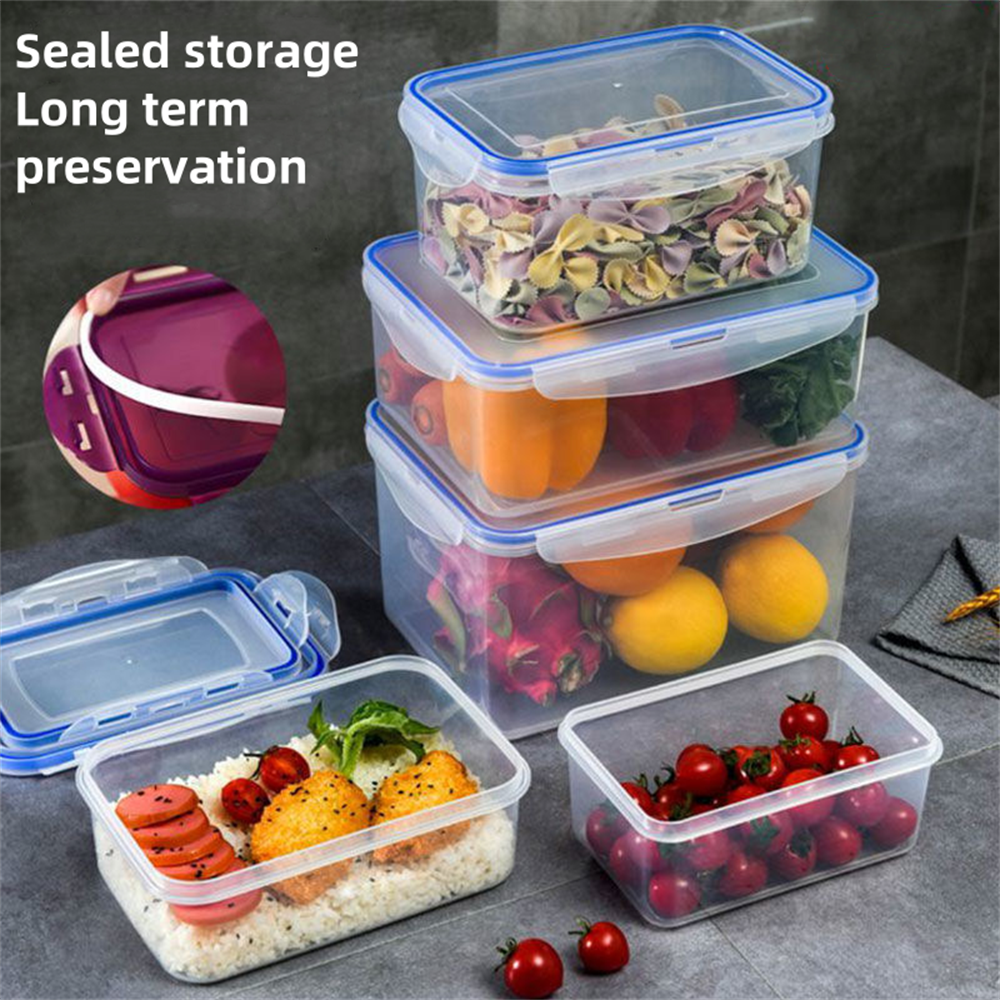 1/4pack Food Storage Container - Food Storage Jars Plastic avaliação e preço