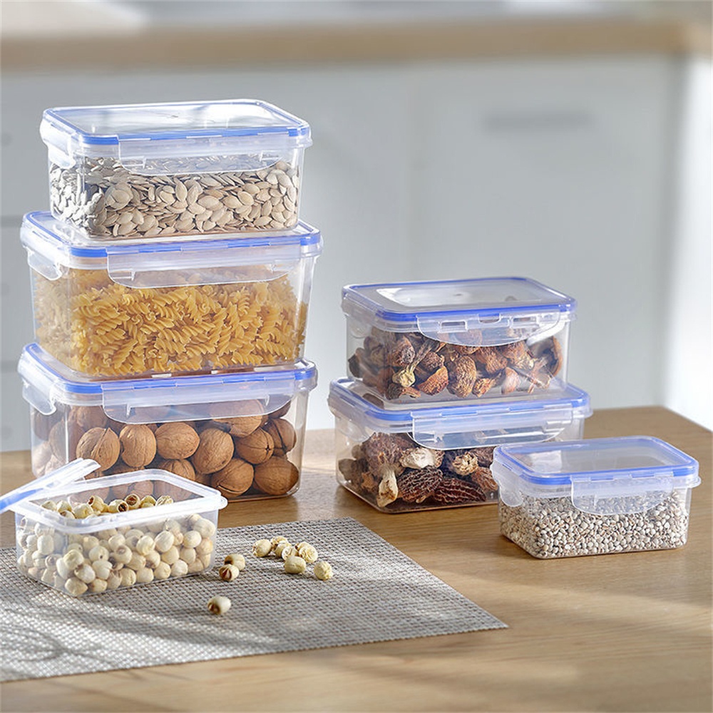 1/4pack Food Storage Container - Food Storage Jars Plastic avaliação e preço