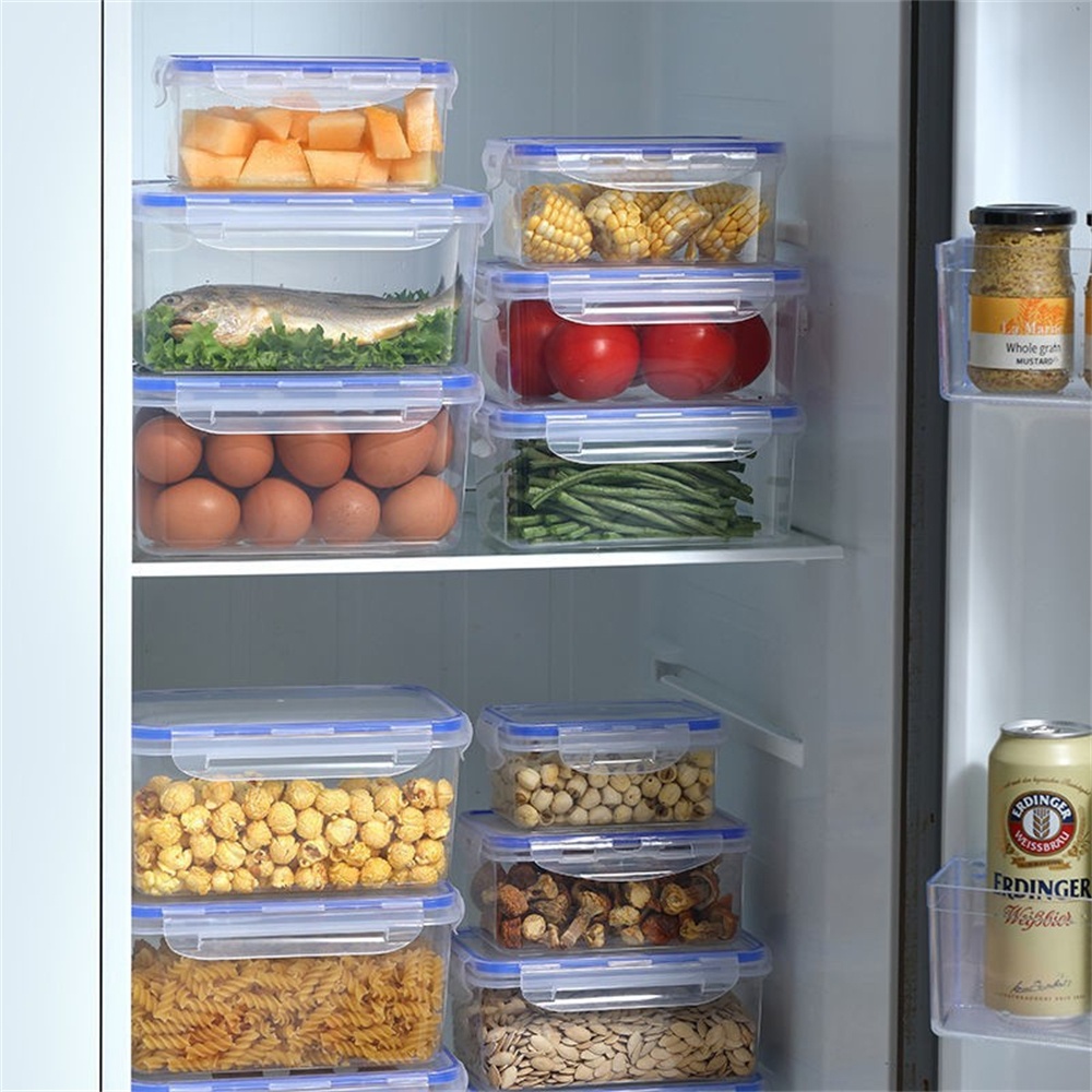 1/4pack Food Storage Container - Food Storage Jars Plastic avaliação e preço
