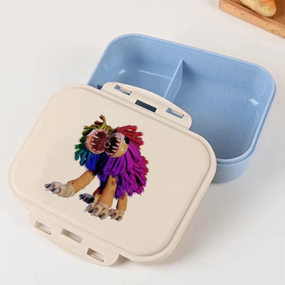 Cartoon Poppy Playtime Blue Lu - Food Storage Jars Plastic avaliação e preço