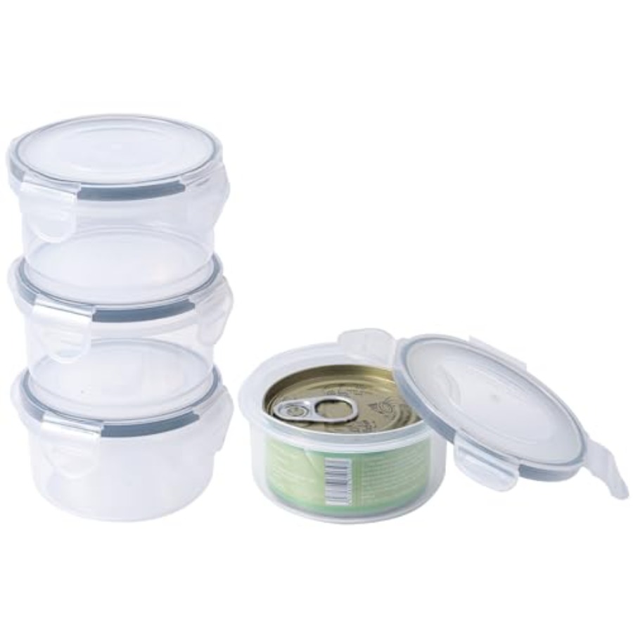 4Pack Cat Can Covers for 3 oz  - Lock And Lock Food Storage avaliação e preço
