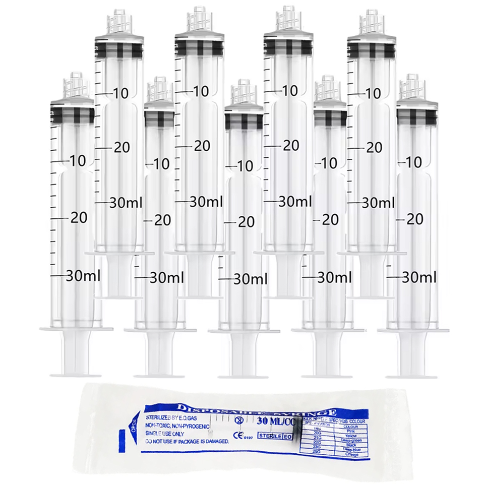Luer Lock 30ml/c Syringe Steri - Lock And Lock Food Storage avaliação e preço