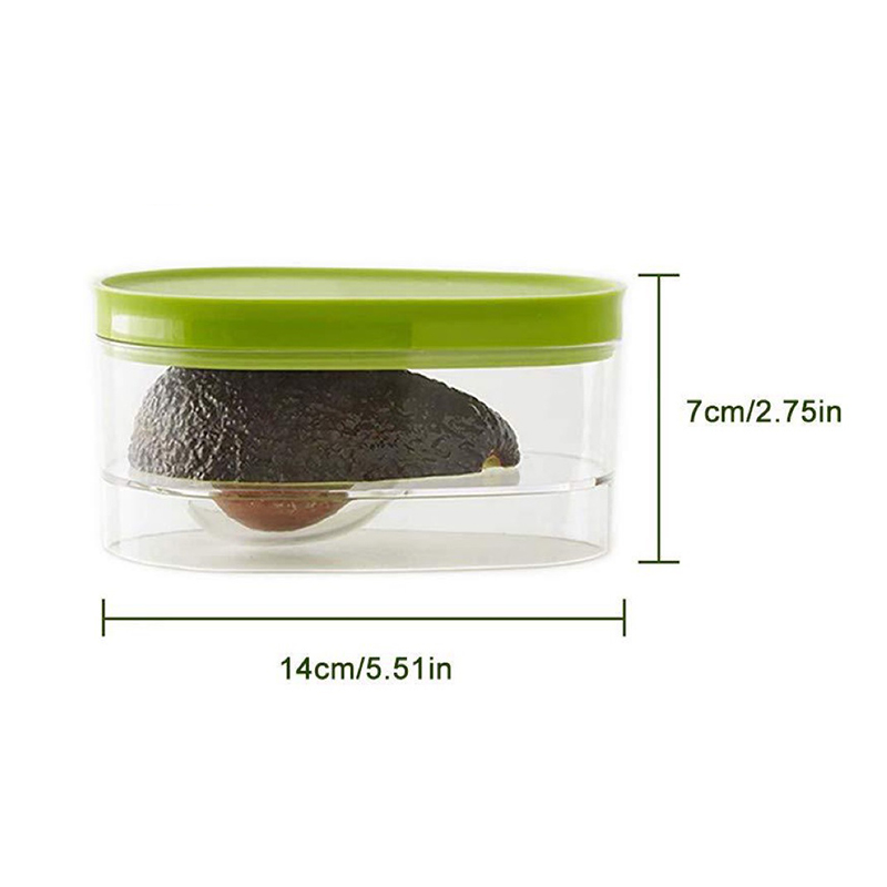 Avocado Food Storage Box Space - Food Storage Jars Plastic avaliação e preço