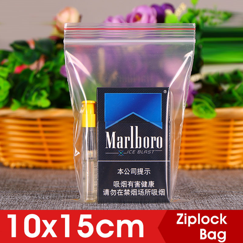 10x15 Cm Small Plastic Ziplock - Lock And Lock Food Storage avaliação e preço